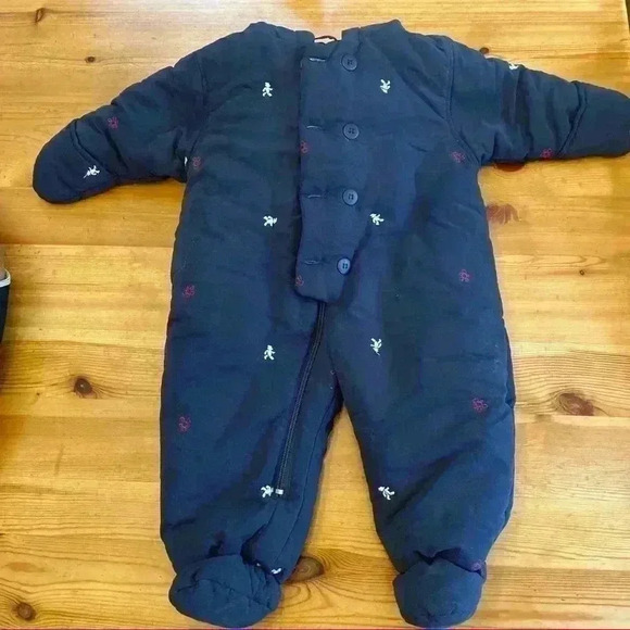 London Fog baby hooded snowsuit - Picture 3 of 7